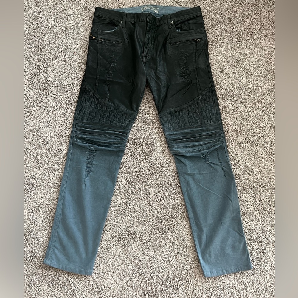 Robin’s Jeans Black ombré effect